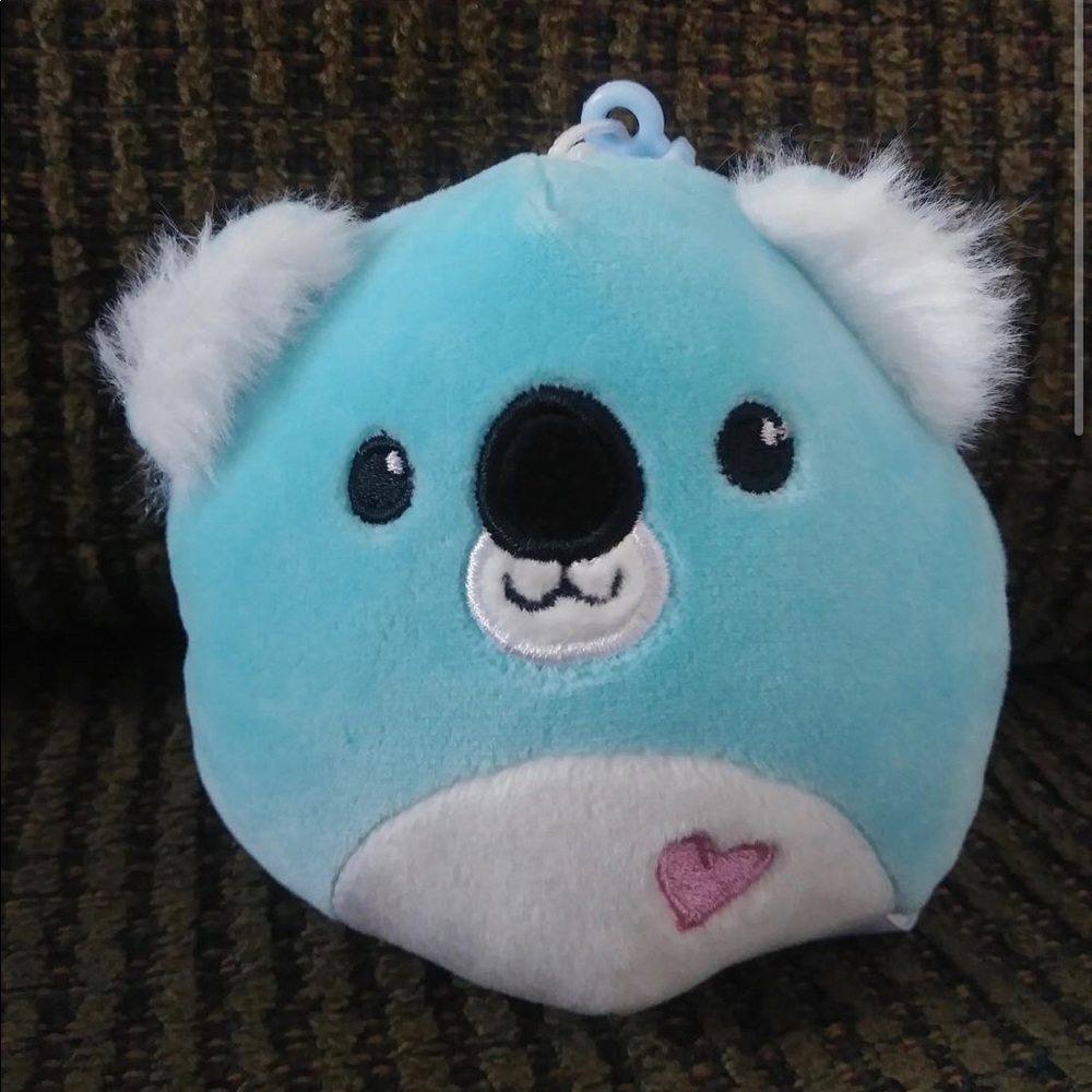 Squishmallows Blue Koala Bear Clip On Plush